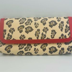 BaekGaard oversized Cheetah Clutch Limited Edition Safari Collection